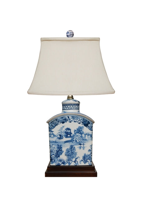 Blue willow 2024 table lamps