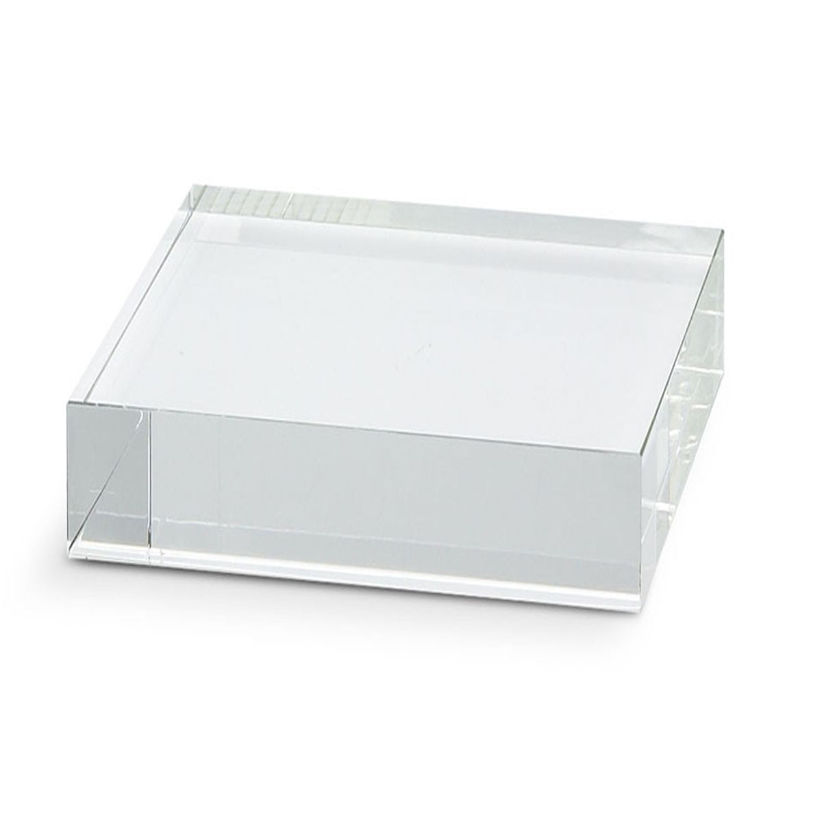 Acrylic Square Base 10 in Dia 2 in H