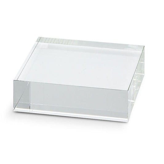 Acrylic Square Base 10 in Dia 2 in H