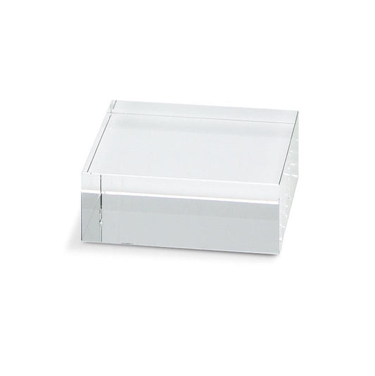 Acrylic Square Base 5 in - 2 in H