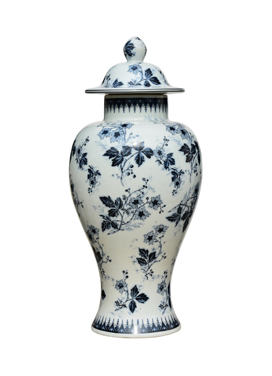 Floral Motif Porcelain Jar 16"